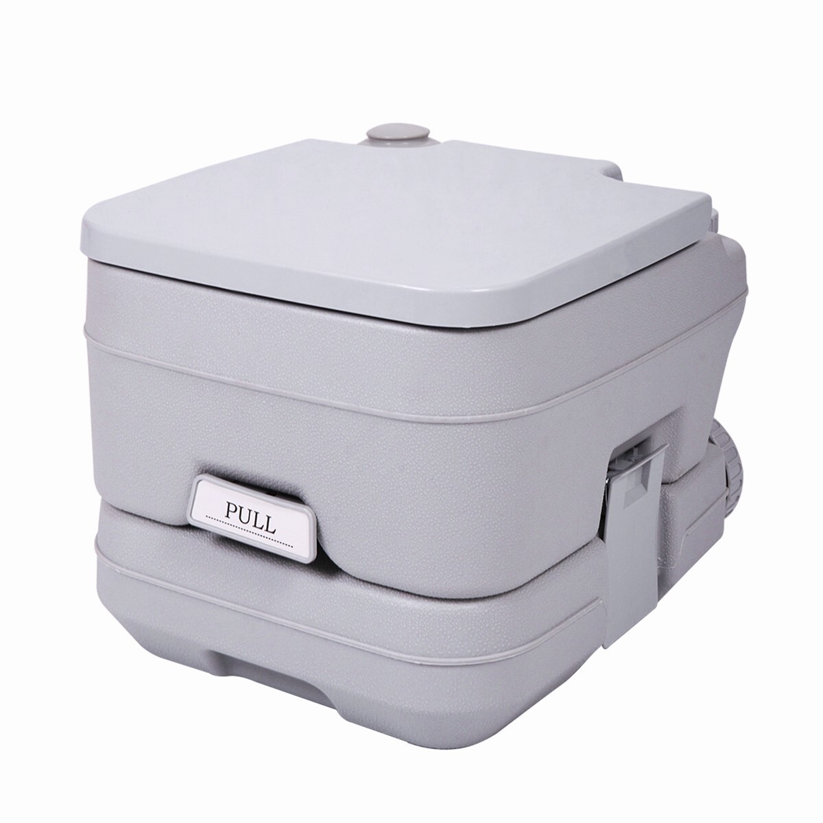 10L Portable Camping Toilet 2.6 Gallon Flush Travel Vehicle Boat Toilet Potty