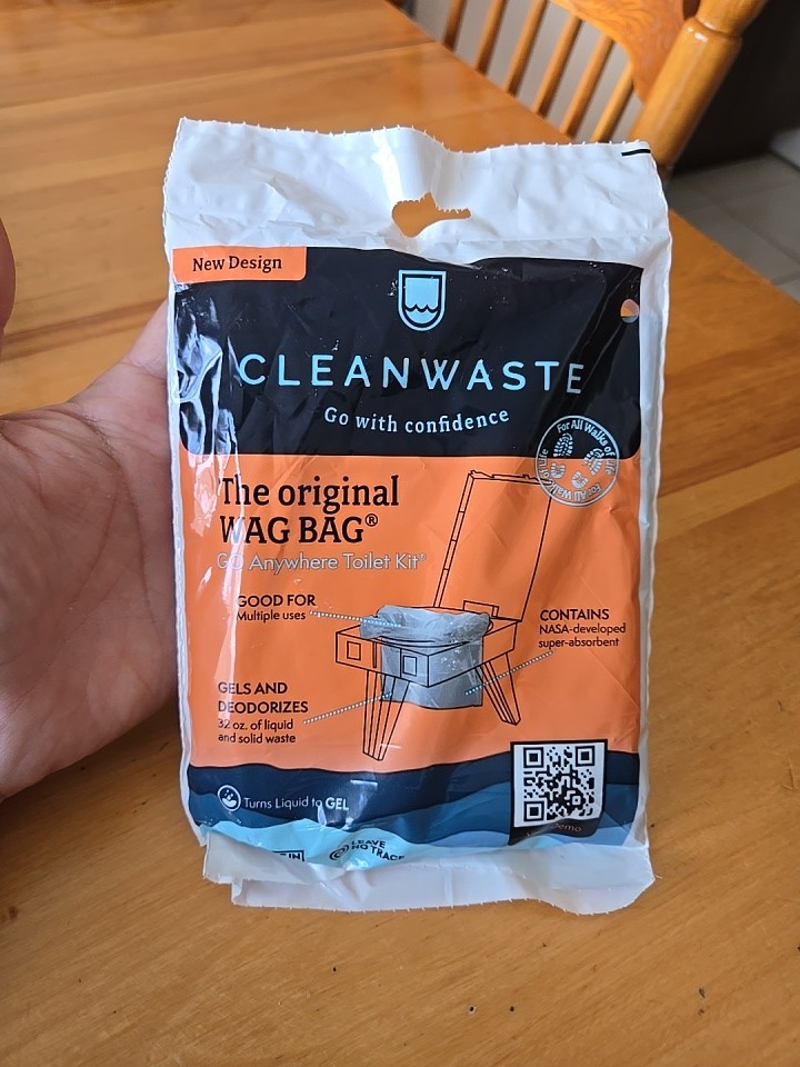 Cleanwaste The Original WAG BAG – 49 Bags ( GREAT VALUE ) !!!!