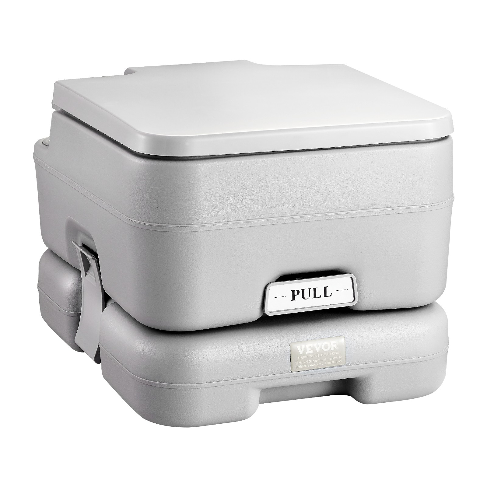 VEVOR Portable Toilet Flush Travel Camping 3.2 Gal Commode Potty Outdoor Indoor