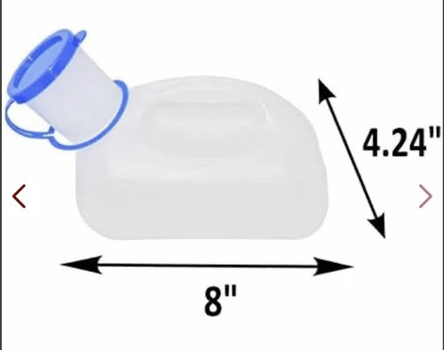 Unisex Urinal Bottle (1 Pack) – Portable Urinal For Men And Women