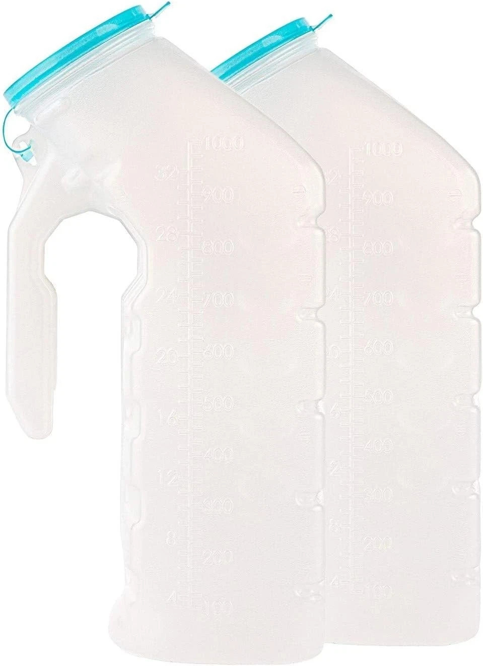 2X Male Emergency Portable Urinal Travel Camping Car Toilet Pee Bottle GLOW LID