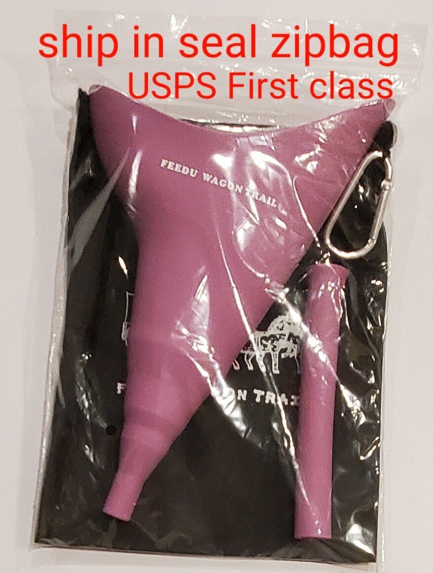 2Pk Female Urination Device Women Able to Pee Standing Up Use Pee Funnel Hike