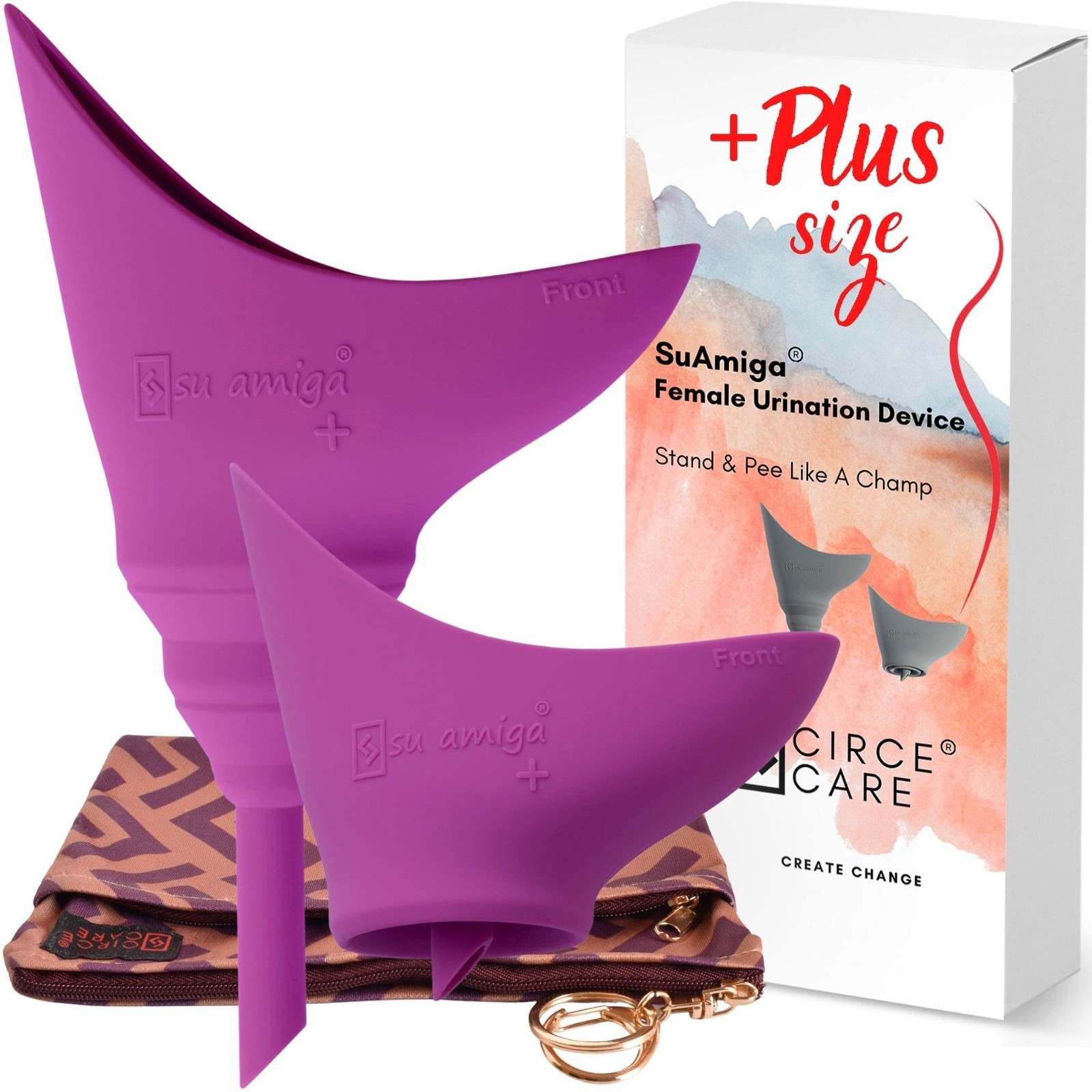 Portable Female Urinal Device – Collapsible Pee Funnel for Travel, Camping, Hiki