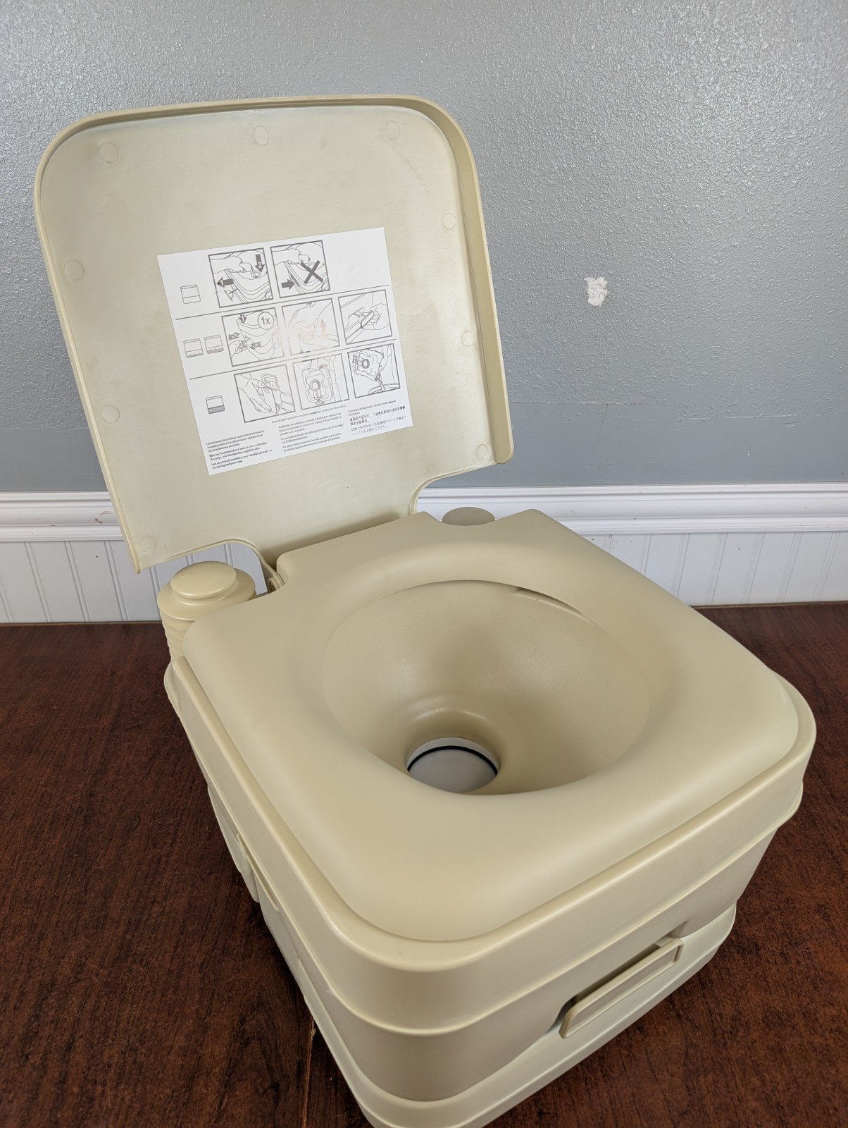 Dometic Series 960 2.5 Gallon Capacity Portable Toilet Head Camping Off Grid