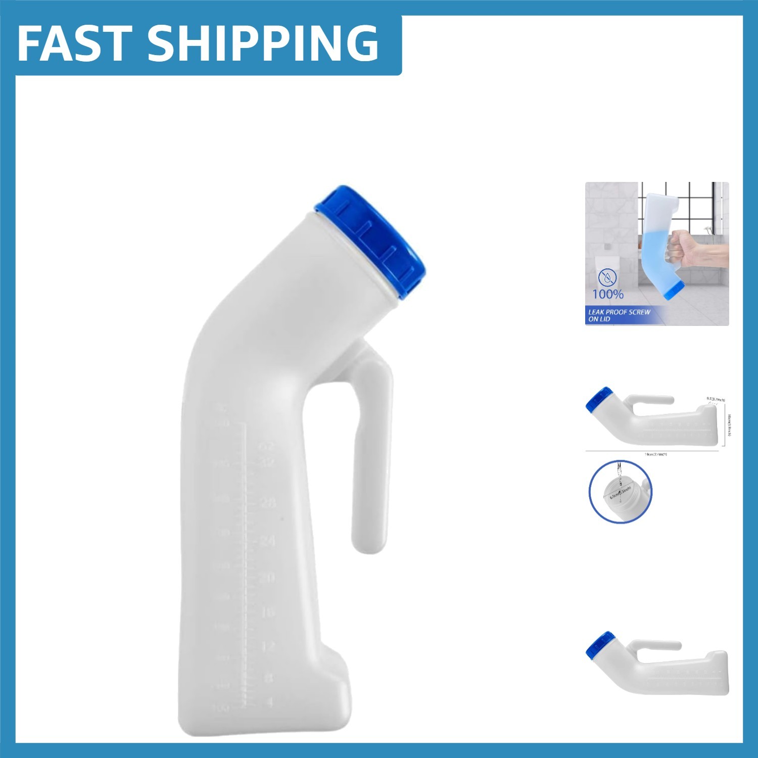 Family-Friendly Urinals with 1000ml Capacity – Perfect for Camping & Travel