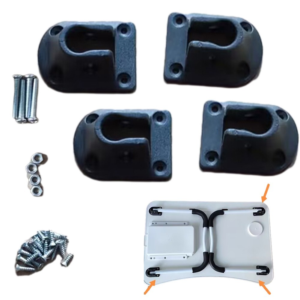 PP Material Easy Fixing Folding Table Leg Connector for Outdoor Camping
