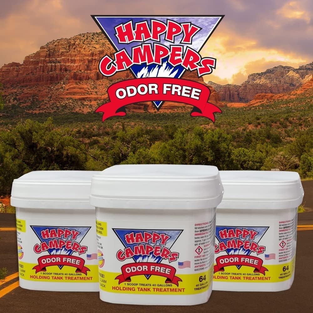 RV Toilet Treatment – Powerful Odor Control, Long-Lasting RV Tank Treatment -…