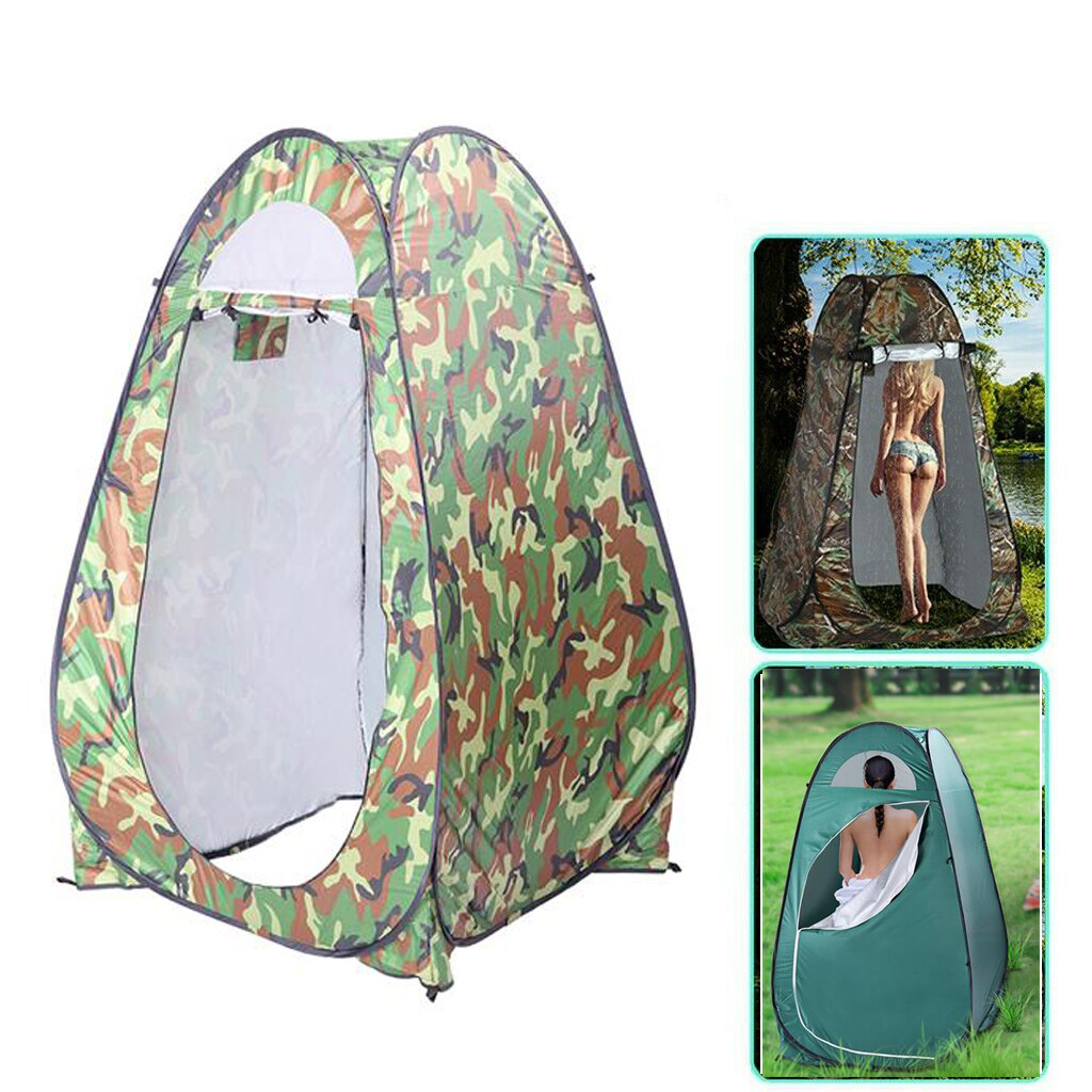 Portable Outdoor Toilet Bathroom Pop-Up Tent Privacy Shelter Camping Waterproof