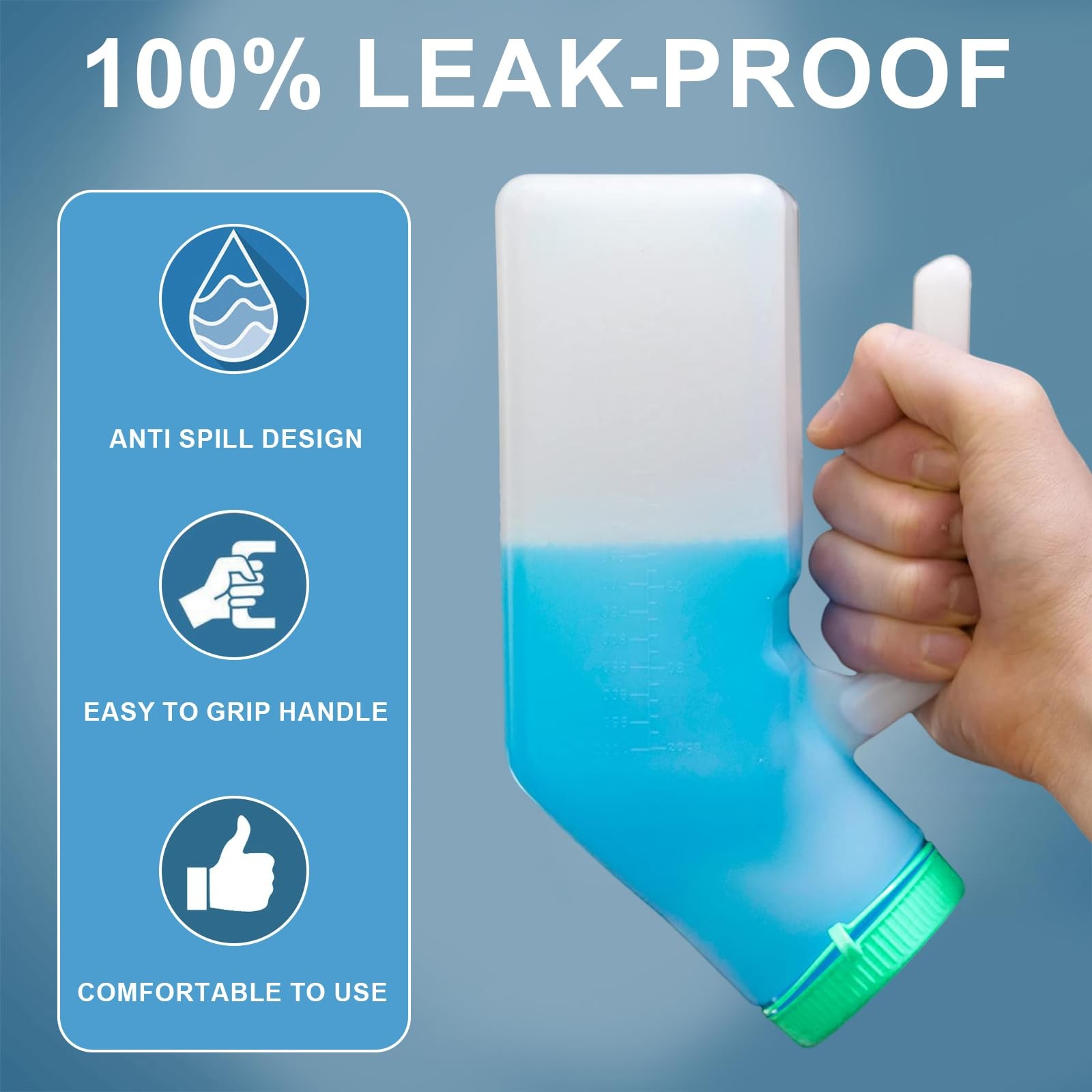 1000ml Urine Bottle for Men, Pee Bottle for Men, Urine Bottles Male…