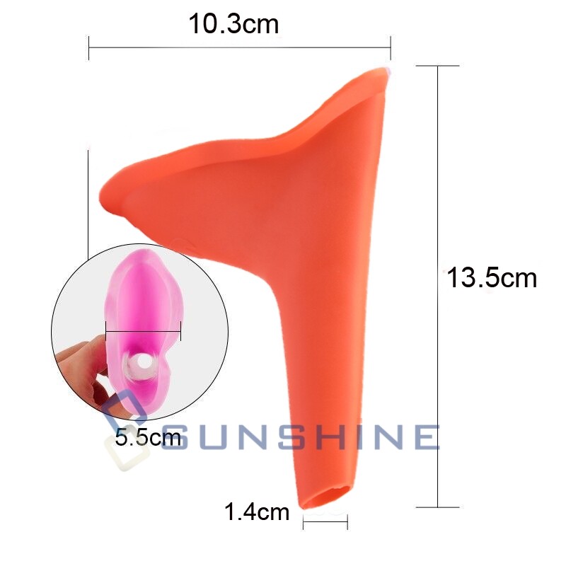 3Pcs Resuable Pee Funnel Men Women Emergency Urinal Device Outdoor Toilet