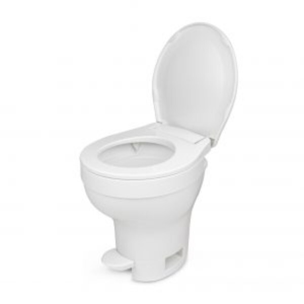 Thetford 31835 Aqua-Magic VI Toilet, High Profile, Foot Flush- White