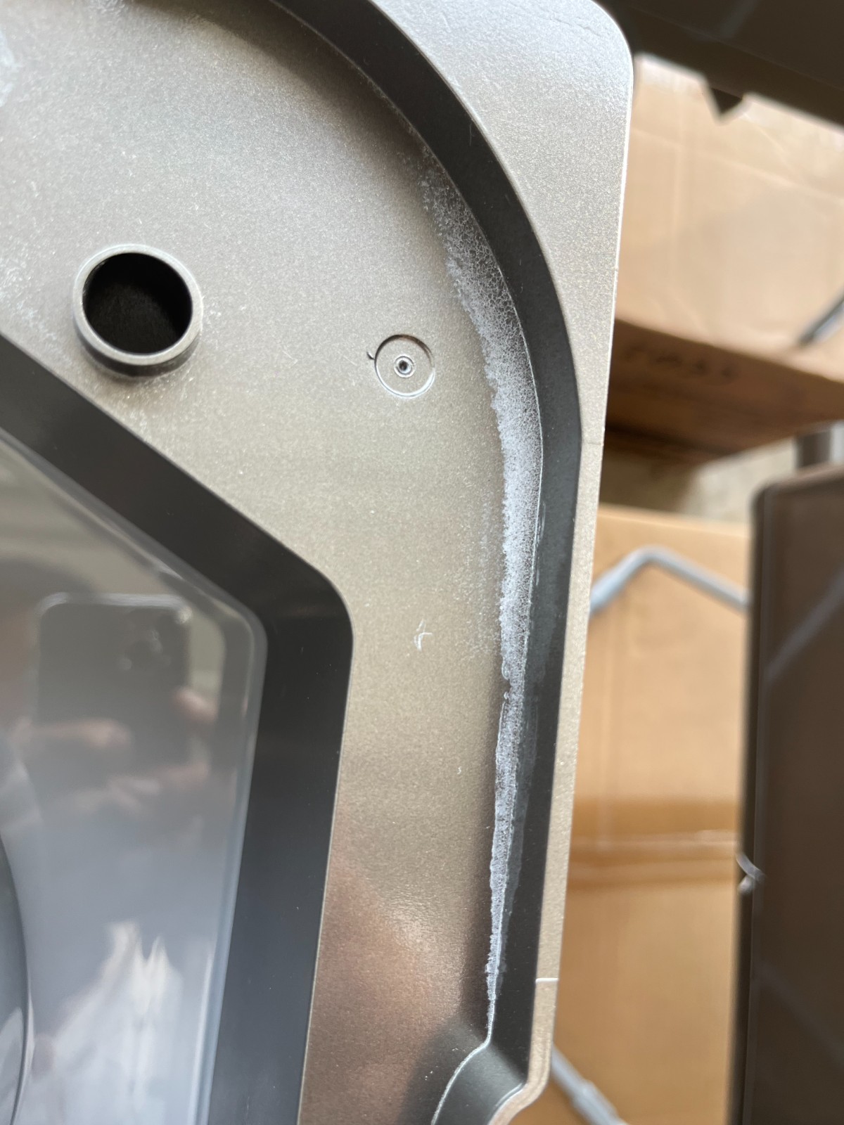 MODIWELL Dry Flush Toilet, LE-310 Grey, Used-Class B
