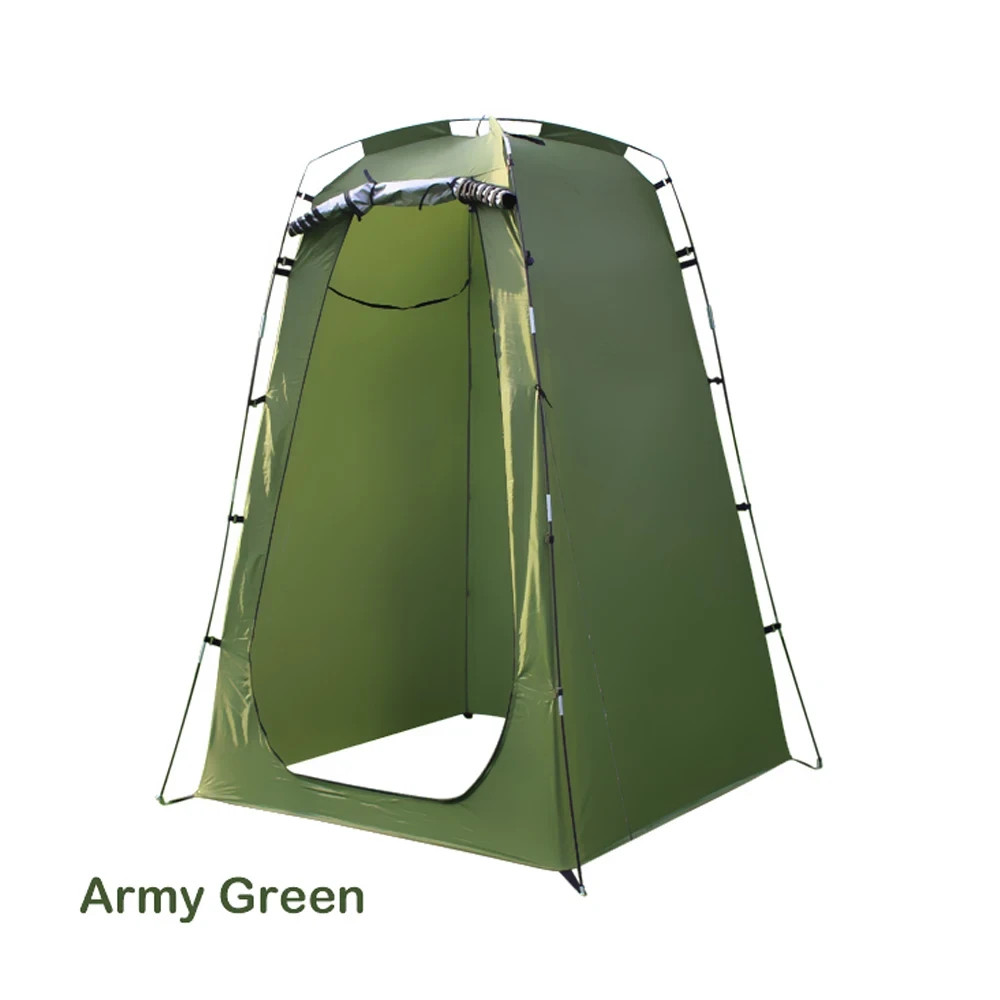 Portable Toilet Kit,Camping Toilet with Pop-Up Privacy Tent Shower Changing Room