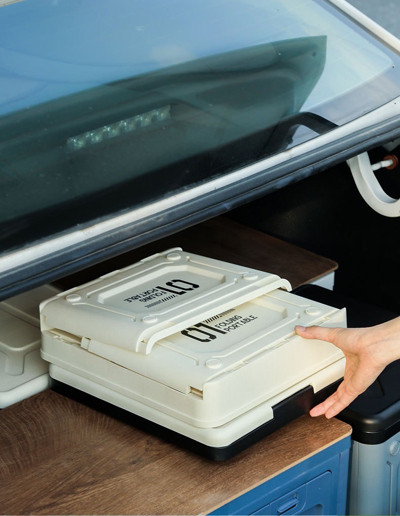 Car Portable Toilet SUV Foldable Potty Self Drive Travel Camping Emergency Loo