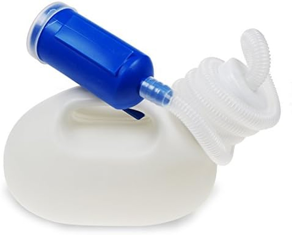 2000ML Men Women Portable Potty 47″ Pee Bottle Tube Hospital Urinal Collector