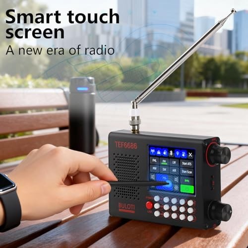 TEF6686 Portable Shortwave Radio，AM FM SW LW Ultra High Sensitivity Full Band