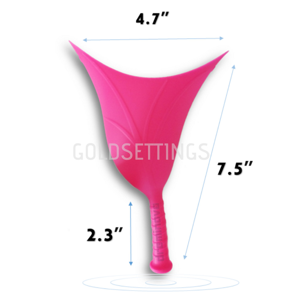 FEMALE PORTABLE REUSABLE PEE URINAL FOR WOMEN CAMPING OUTDOOR URINATION FUNNEL