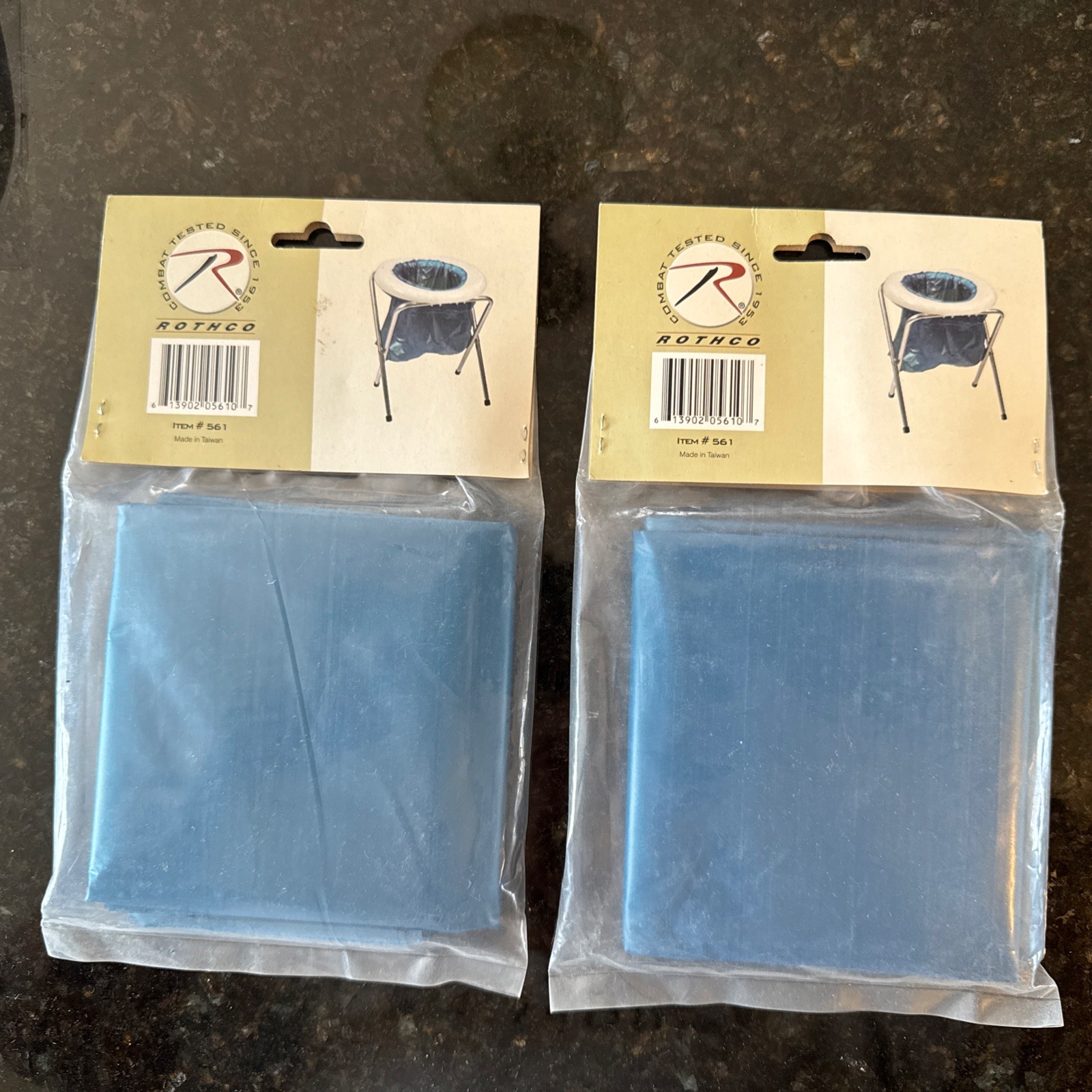 20 Rothco Portable Camp Toilet Waste Bags #561