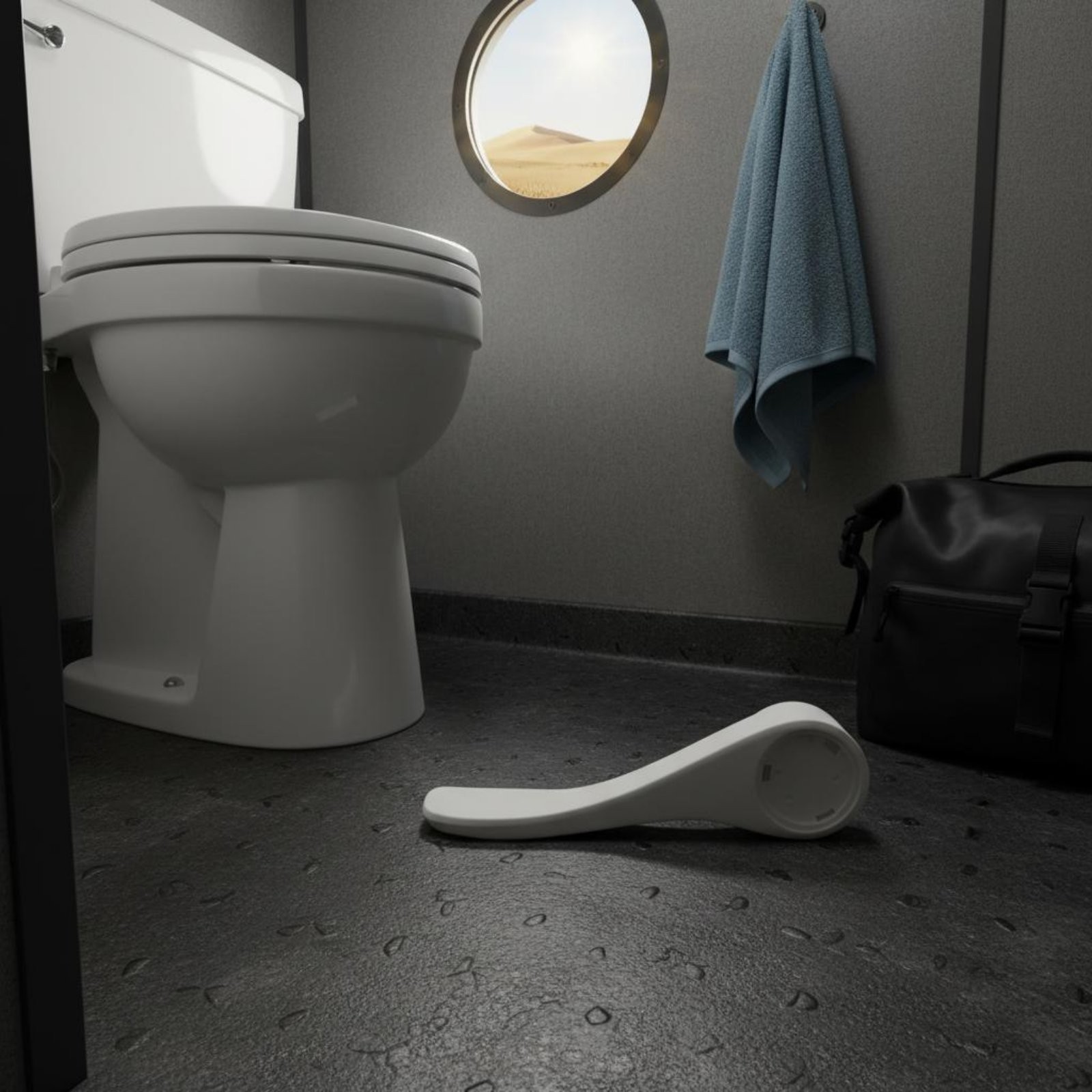 Direct Discharge Toilet Pedal ABS Plastic RV Toilet Foot Pedal Molded Molded
