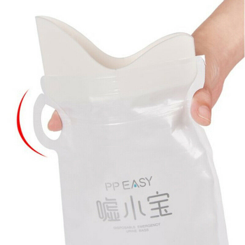8 pcs 700ml Disposable Emergency Pee Bag Unisex Toilet Car Urine Vomit Bag