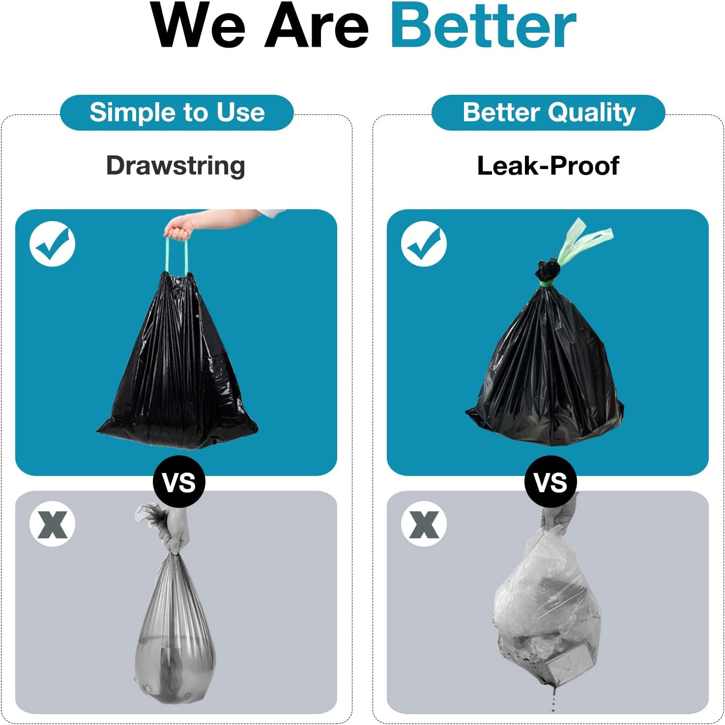 Retratable Portable Toilet 15.8 Inches and Toilet Bags 1 Roll * 20 Bags