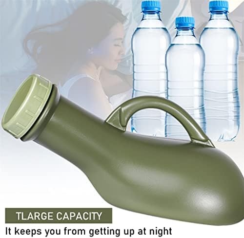 Urinal Travel Toilet Urinal Bottles with Funnel Pee Bottle Urinals Unisex Portab