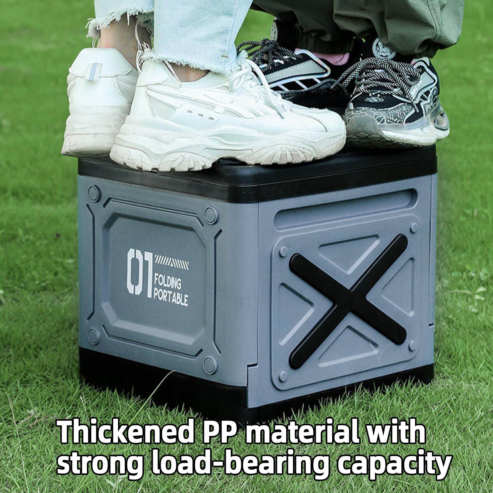 Multifunctional Foldable Portable Car Toilet Lightweight Outdoor Camping & Tr…