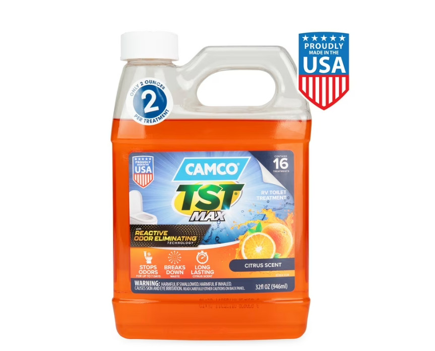 Camco TST MAX Strength Orange Scent RV Toilet Treatment Formaldehyde FreeBrea 2P