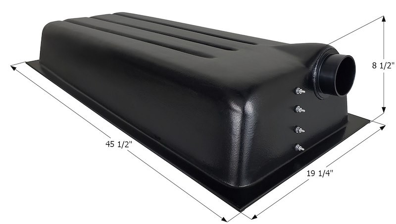 Icon (I6S) 01602 Waste Holding Tank HT710-ED Can Be Used For Black Or Gray Water