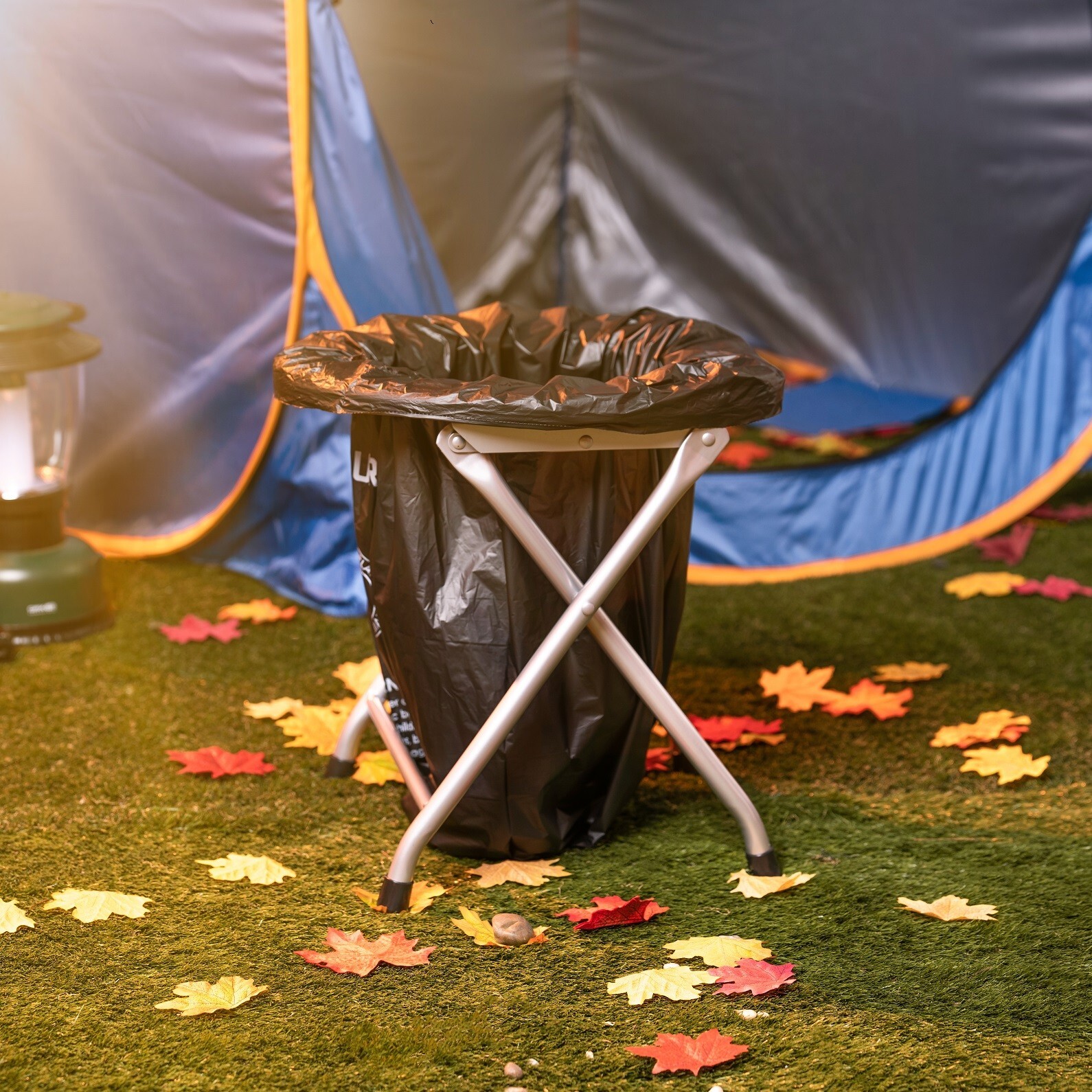 Alpcour Foldable Camping Toilet with Storage Bag – Compact Toilet for RV & Boat