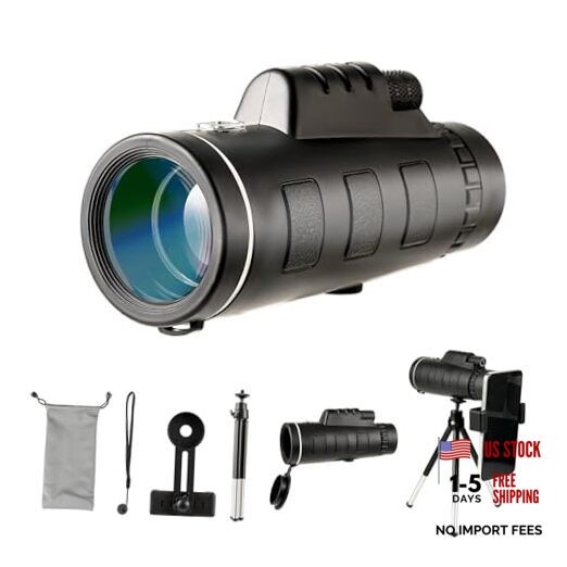 Outdoor Monocular Telescope, 80 * 100 High-Definition High Magnification