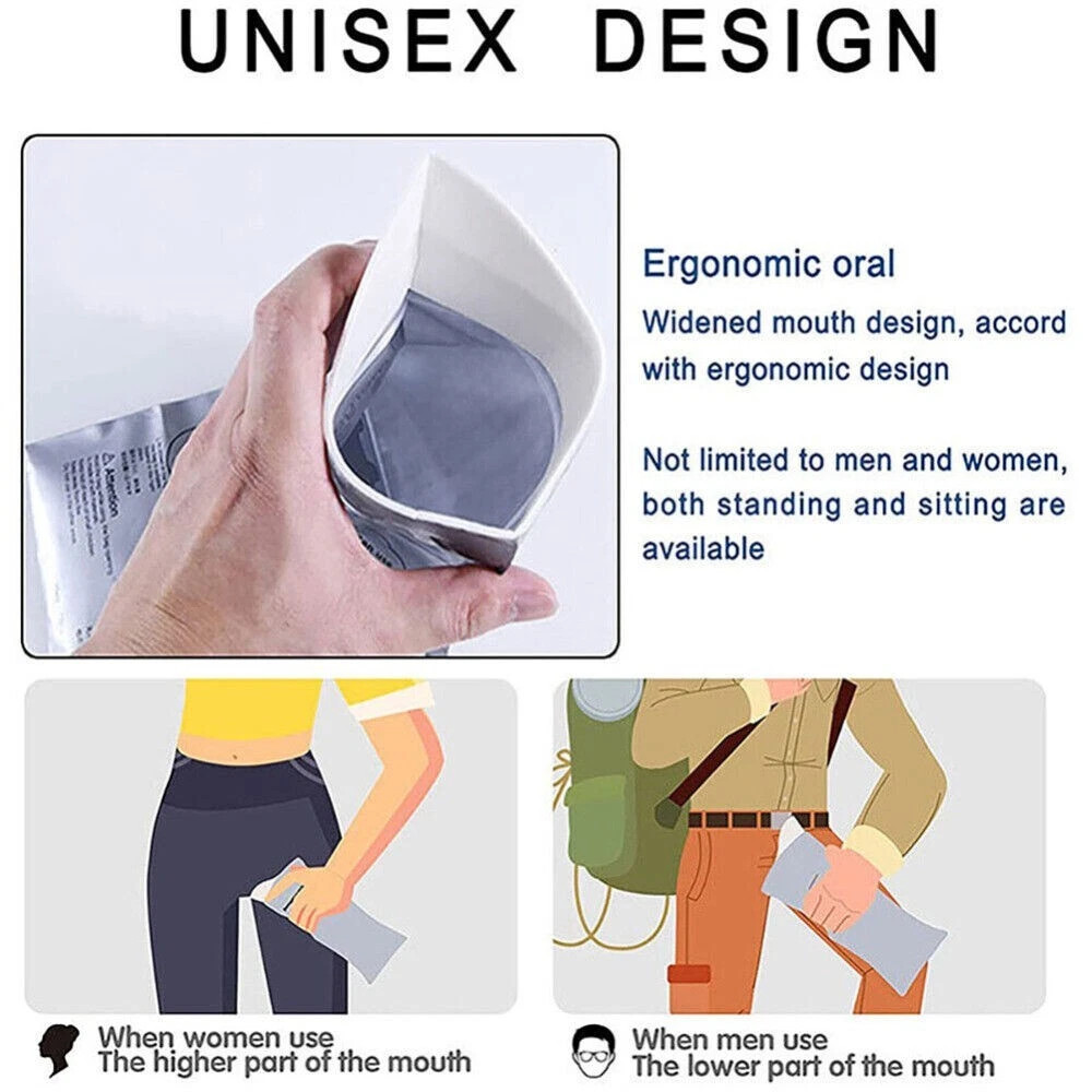10/20PCS 700ml Disposable Emergency Pee Bag Unisex Toilet Car Urine Vomit Bag US