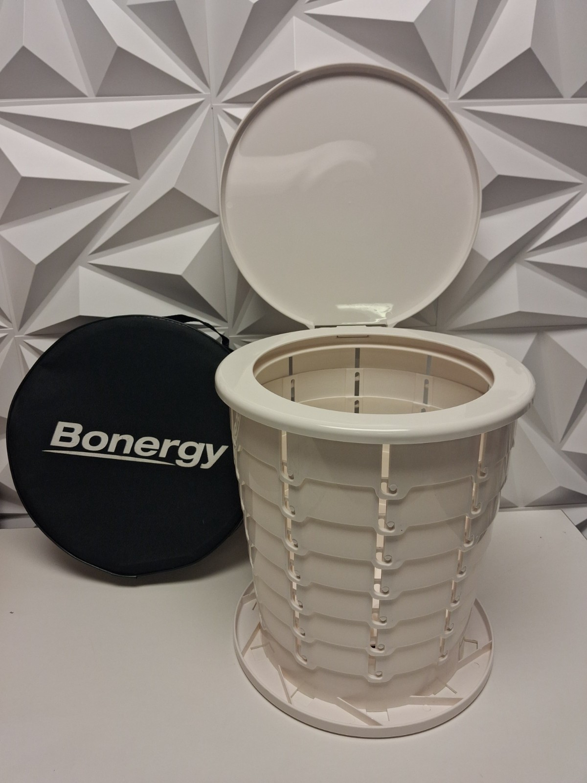 Bonergy Collapsing Portable Toulet for Camping, Hiking and Travel