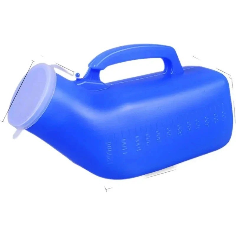 1 Pc Portable 1200ml Men Urinal Bottle with Handle – Travel Car Camping Toilet