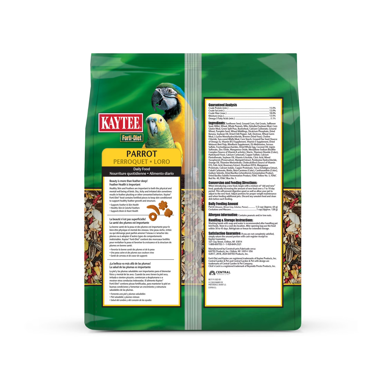 Forti-Diet Alimento Para Loros 5 Libras
