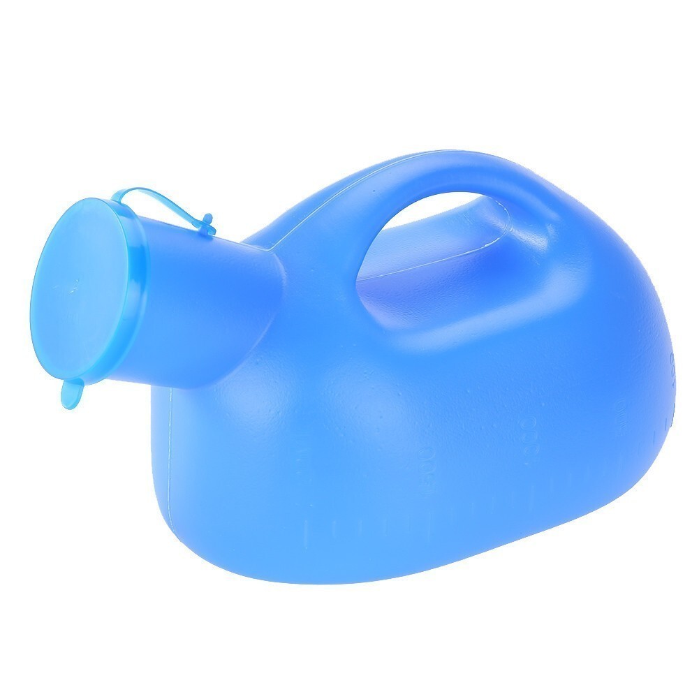 2000ml Portable Outdoor Urine Bottle with Lid Male Pee Urinal Storage Urine