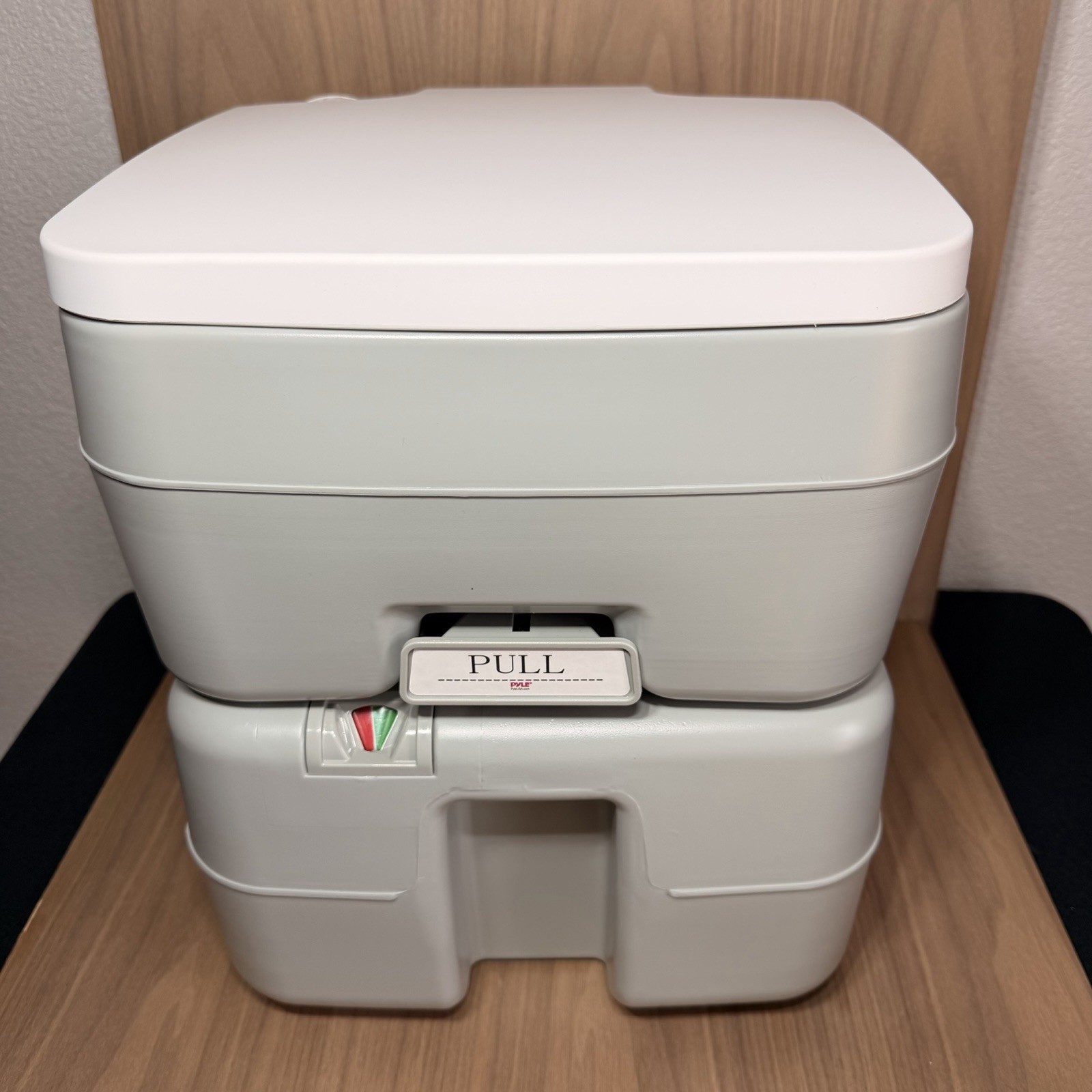 SereneLife SLCATL320 Portable Camping Toilet – Open Box, New