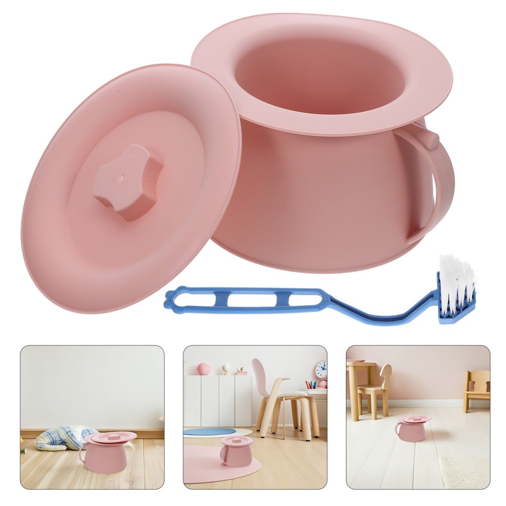 Toilet Training Potties Seats Chamber Pots Bedpan with Lid Urine Pots Potty