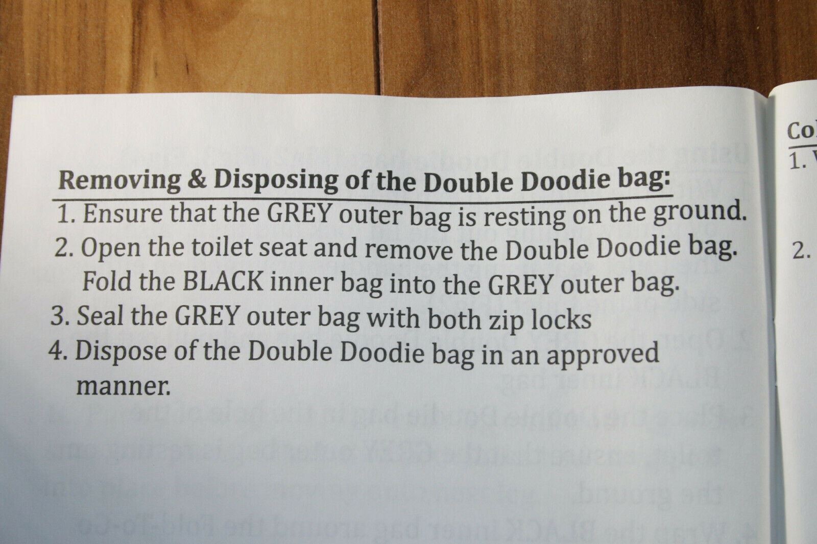 Folding Portable Toilet Reliance Collapsible Camping,Hiking,Road Trips GOTTA GO