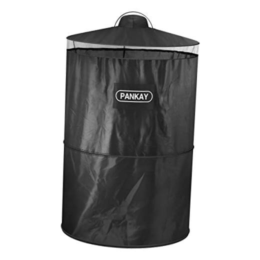 Pop Up Privacy Tent, Portable Outdoor Camping Bathroom Toilet Tent, Black