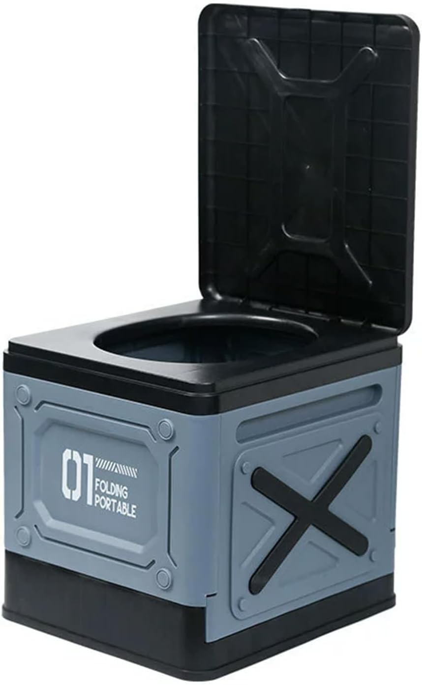 Multifunctional Foldable Portable Car Toilet Lightweight Outdoor Camping & Tr…
