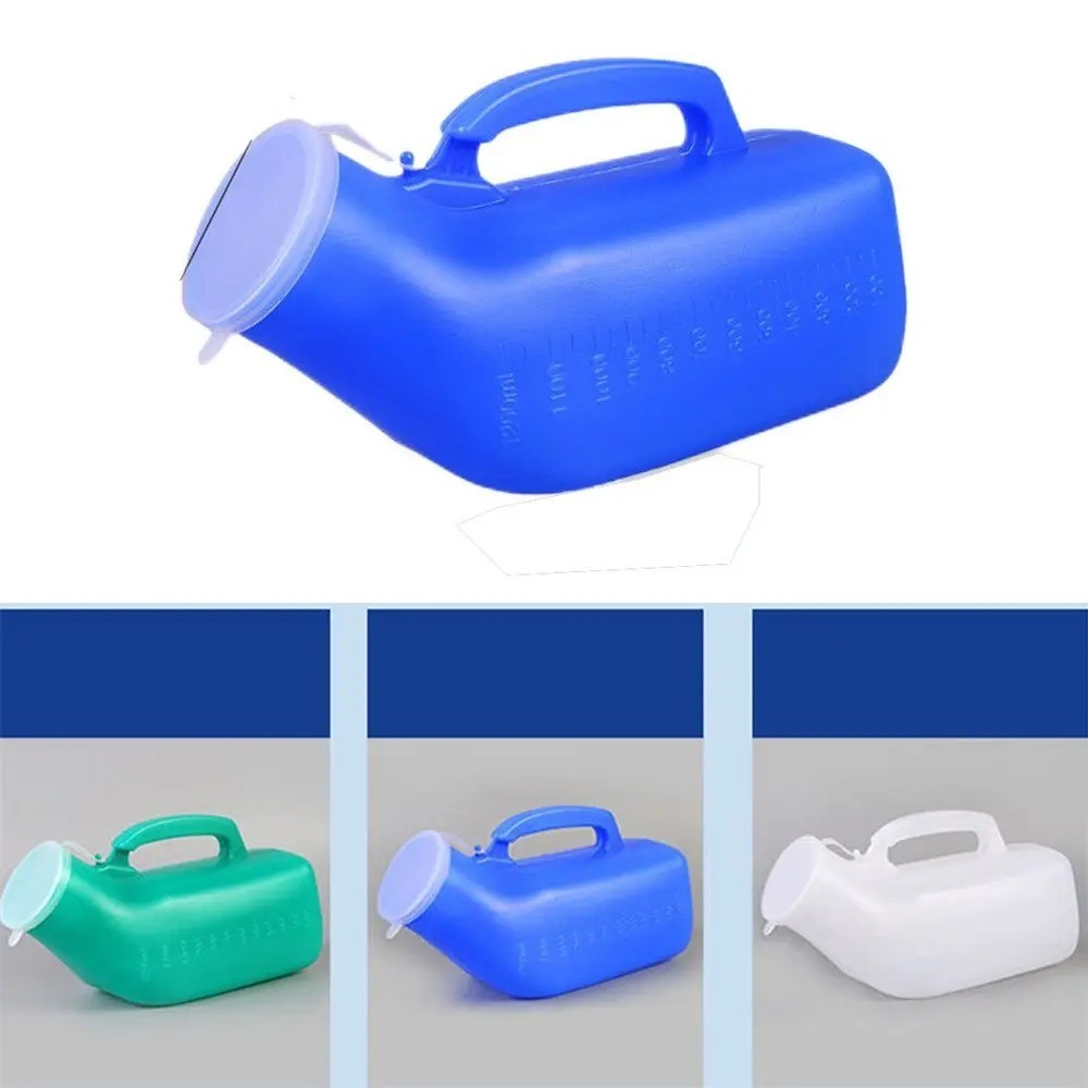 1200ml Portable Men Mobile Toilet Car Travel Camp Urine Pee Handle Urinal Storag