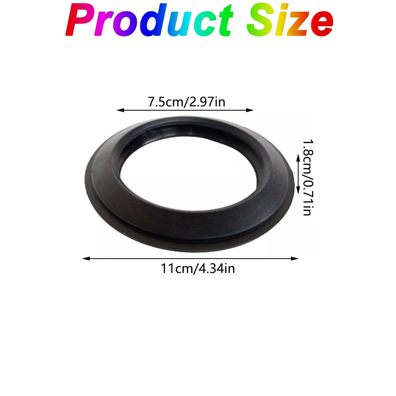 2 Pack Toilet Seal for Thetford C2, C3, C4, C200, C250, C260, C400 – T…