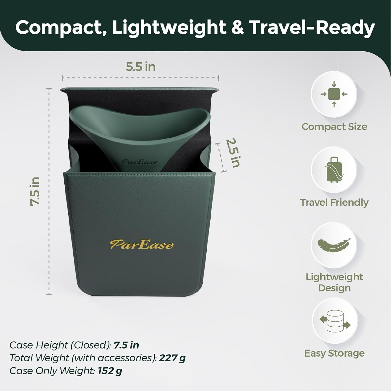 Female Urination Device for Women – Portable Urinal for Women with Travel Case,