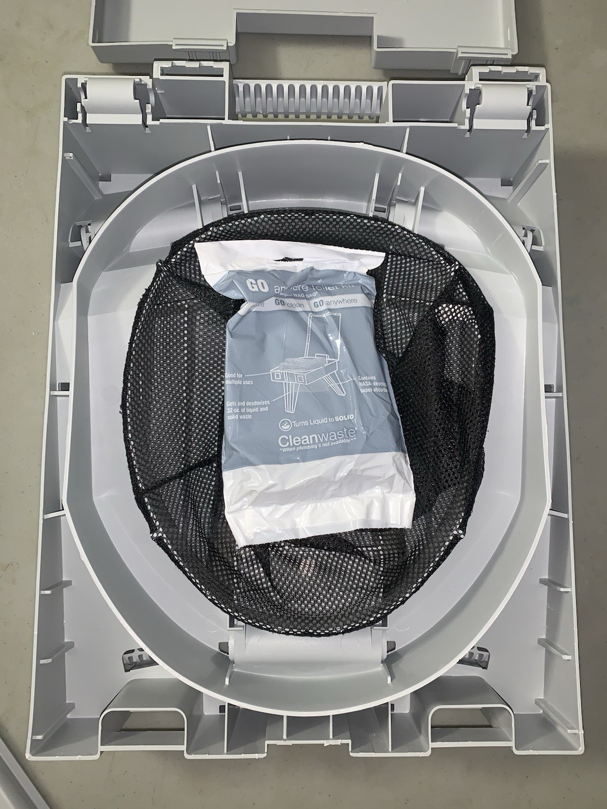Cleanwaste Go Anywhere Portable Toilet
