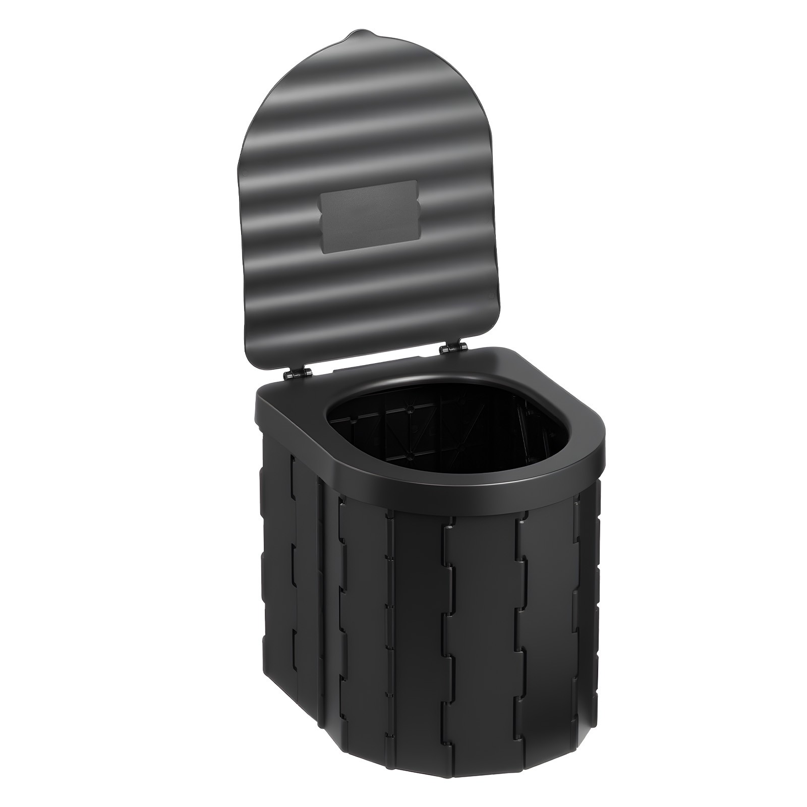 VEVOR Portable Toilet Pop Up Tent Folding Outdoor Camping Travel Potty 330 lbs
