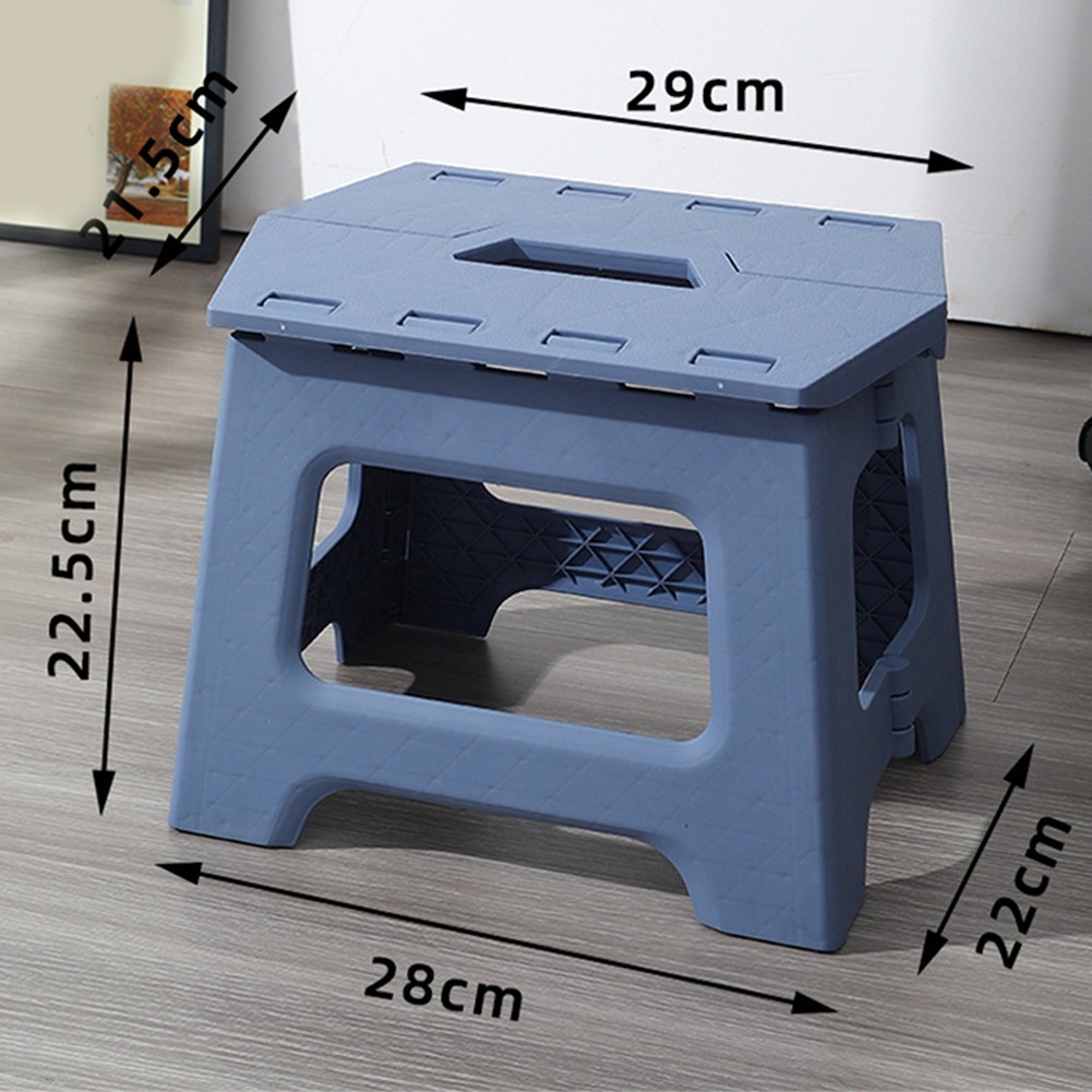 Conveniently Portable Folding Stool for Fishing and Camping Activities