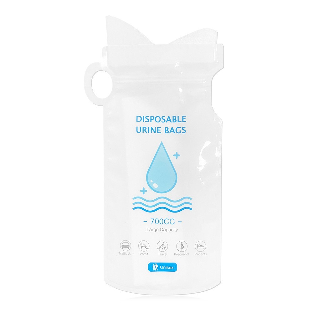 12-Pack 700ML Urinal Perfect Disposable Emergency Vomit Pee Bags Car Travel