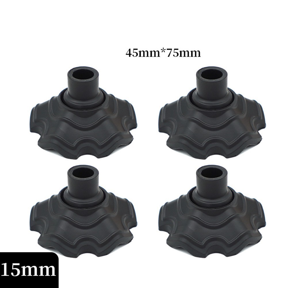 Plastic Foot for For Pads for Camping Chairs Set of 4 Nonslip Functionality