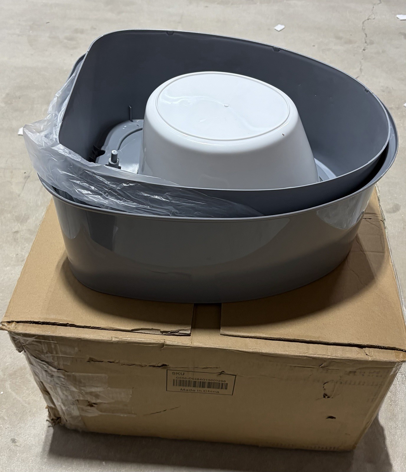Portable Camping Toilet Travel Potty Flush Outdoor RV Emergency w/ Bucket New
